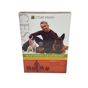 Cesar Millan Mastering Leadership Dog Training DVD Volumes 1 2 3 Complete Set